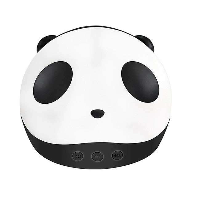 36W UV Lamp LED Lamp for Nails Nail Dryer Lovely USB Panda Nail Gel Curing Lamp for Curing All Gels Nail Art Tools Dropship - Schalapa