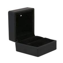 Load image into Gallery viewer, Black/Blue LED Lighted Earring Ring Gift Box Wedding Ring Jewelry Display Packaging Organizer Storage For Engagement - Schalapa