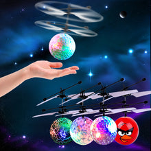 Load image into Gallery viewer, Christmas Gift Rechargeable RC Flying Ball Toy RC Helicopter Ball Shinning LED Light for Kids Colorful Flyings Kids Toys TSLM1 - Schalapa