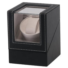 Load image into Gallery viewer, EU/US/AU/UK Plug Watch Winders Automatic Mechanical Watch Box Display Case Holder Luxury High Class Motor Shaker PU Leather - Schalapa