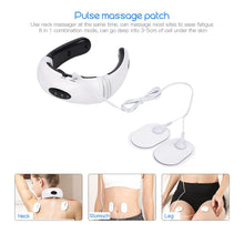 Load image into Gallery viewer, Electric Pulse Neck Massager Far Infrared Heating Magnetic Therapy Relief Pain Tool Health Care Relaxation Dropship - Schalapa
