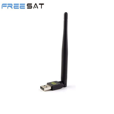 FREESAT USB WiFi TV Antenna Work For Freesat V7 V8 Digital Satellite Receivers Indoor For HD TV Set Top Box Antenna Dropshipping - Schalapa