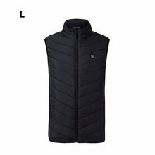 Load image into Gallery viewer, Hot sale Men Women Electric Heated Vest Heating Waistcoat USB Thermal Warm Cloth FeatherWinter Jacket hunting Fishing Dropship - Schalapa