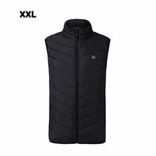 Load image into Gallery viewer, Hot sale Men Women Electric Heated Vest Heating Waistcoat USB Thermal Warm Cloth FeatherWinter Jacket hunting Fishing Dropship - Schalapa