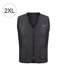 Load image into Gallery viewer, Men Women Outdoor USB Infrared Heating Vest Jacket Winter Flexible Electric Thermal Clothing Waistcoat Fishing Hiking Dropship - Schalapa