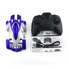 Load image into Gallery viewer, Mini Multi-functional Wall Climber 4CH Infrared Control Mini Gravity RC Car Kids Electric Toy Wall Climbing RC Vehicle Stunt Car - Schalapa