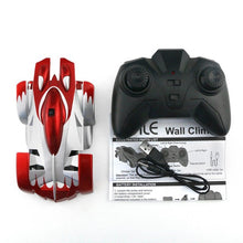 Load image into Gallery viewer, Mini Multi-functional Wall Climber 4CH Infrared Control Mini Gravity RC Car Kids Electric Toy Wall Climbing RC Vehicle Stunt Car - Schalapa