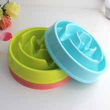 Load image into Gallery viewer, Portable Pet Dog Feeding Food Bowls Puppy Slow Down Eating Feeder Dish Bowel Prevent Obesity Dogs Supplies Dropshipping - Schalapa