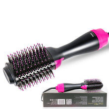 Load image into Gallery viewer, Professional Electric Hair Dryer Comb Multifunctional Infrared Negative Ion Hot Air Comb Straight Hair Curling Comb Dropshipping - Schalapa