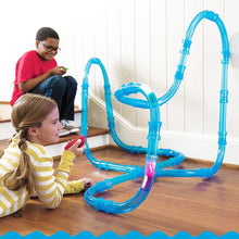 Load image into Gallery viewer, RC Car Toy Kids Pipes Racing Trucks Remote Control Speed Pipes Racing Track Car Toys Flash Light DIY Building Tube Set Car Toys - Schalapa