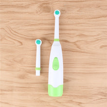 Load image into Gallery viewer, Rotating Electric Toothbrush with 1 Replaceable Brush Heads Battery Operated Oral Hygiene Health Products Dropship - Schalapa