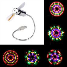 Load image into Gallery viewer, Small Mini Flexible USB Cooling Fan Desk Cooler for PC Notebook Laptop Gift Wholesale Tech Dropshipping - Schalapa