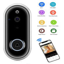 Load image into Gallery viewer, Wireless WiFi Video Doorbell Camera IP Ring Door bell APP Remote Control iOS Android Battery Powered 1080/720P Dropship - Schalapa